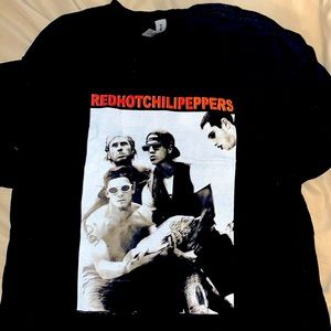 Red Hot Chili Peppers Group Black Tee